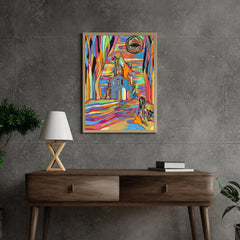 Diamond Painting - Spookachtig Kleurrijk Huis - SEOS Shop ®