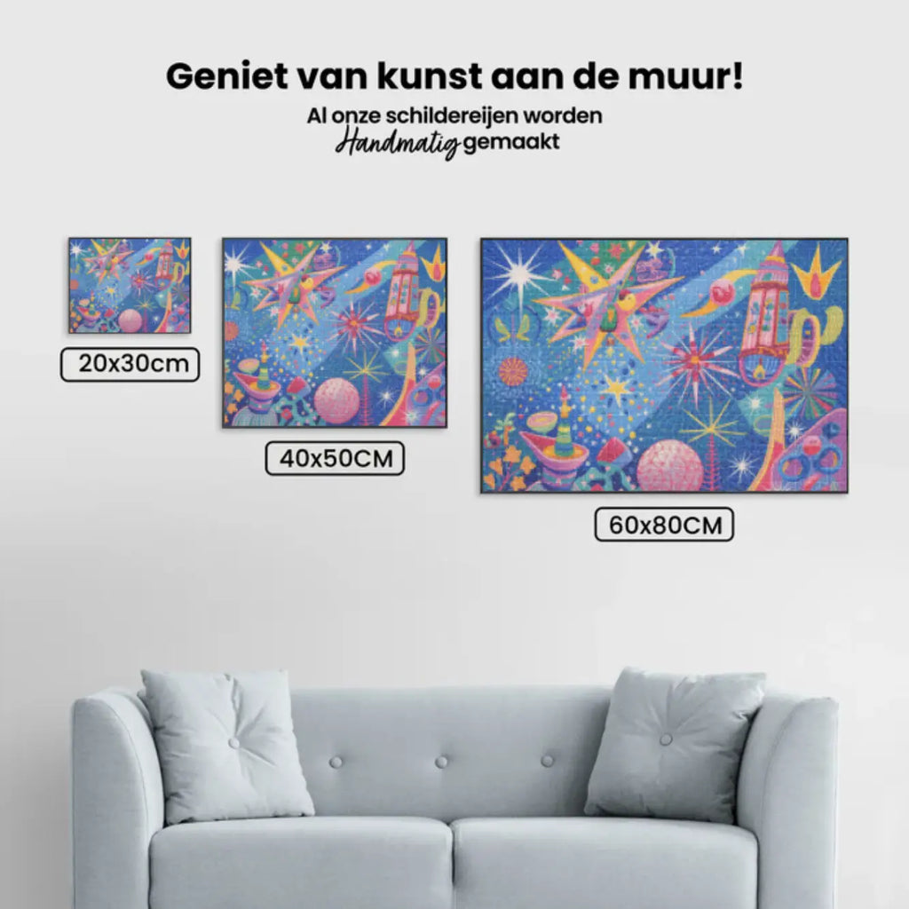 Diamond Painting - Sterrenwoud