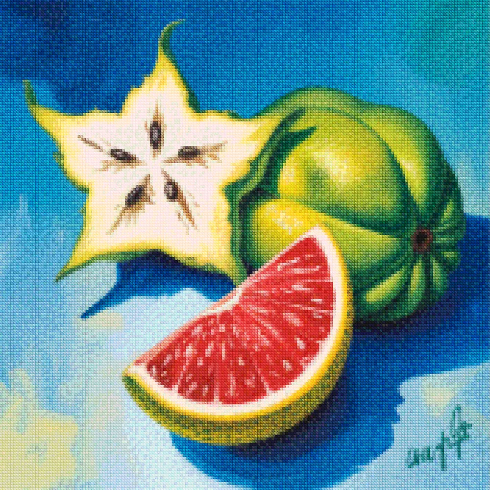Mini Diamond Painting - Sterfruit kus