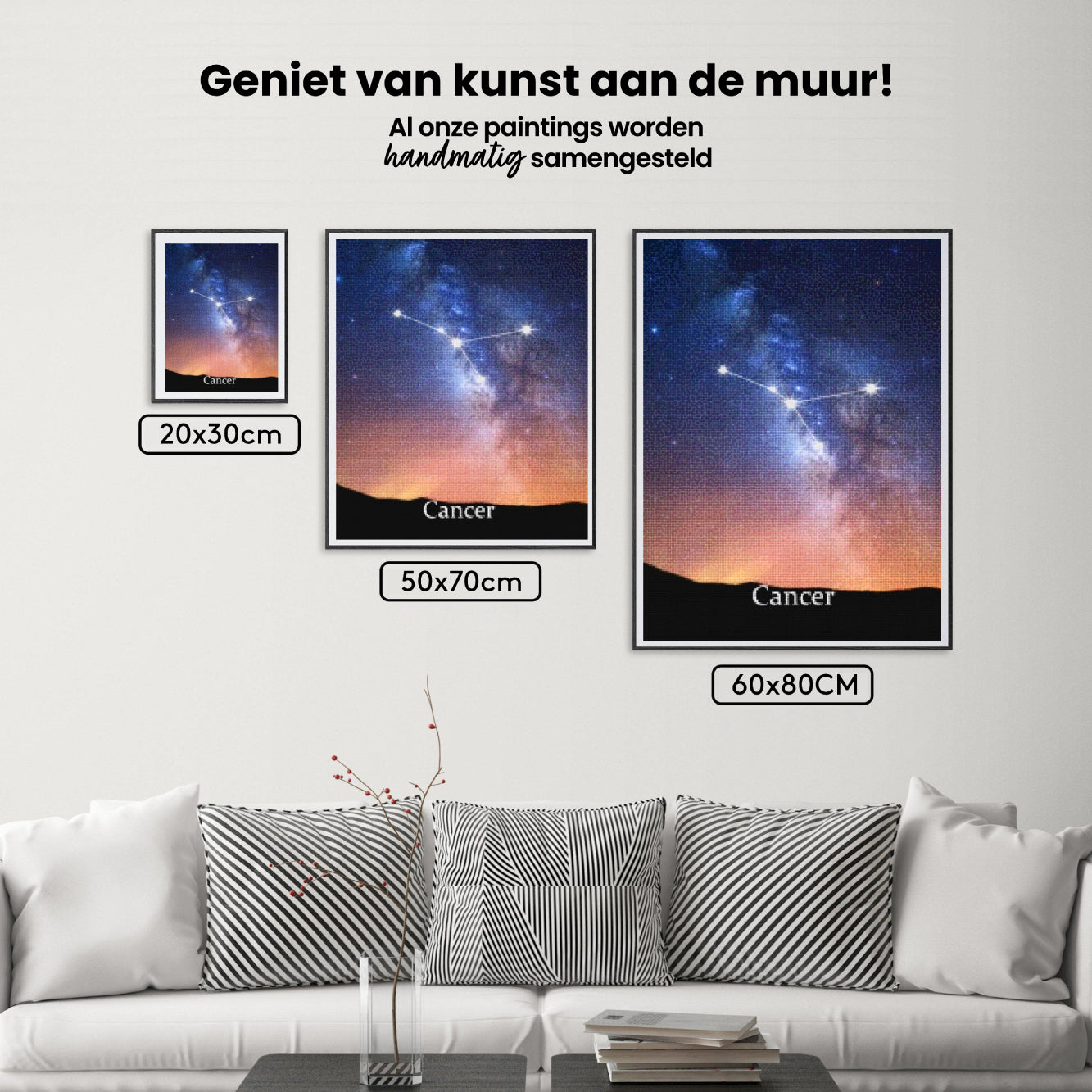 Diamond Painting - Sterrenbeeld - Kreeft