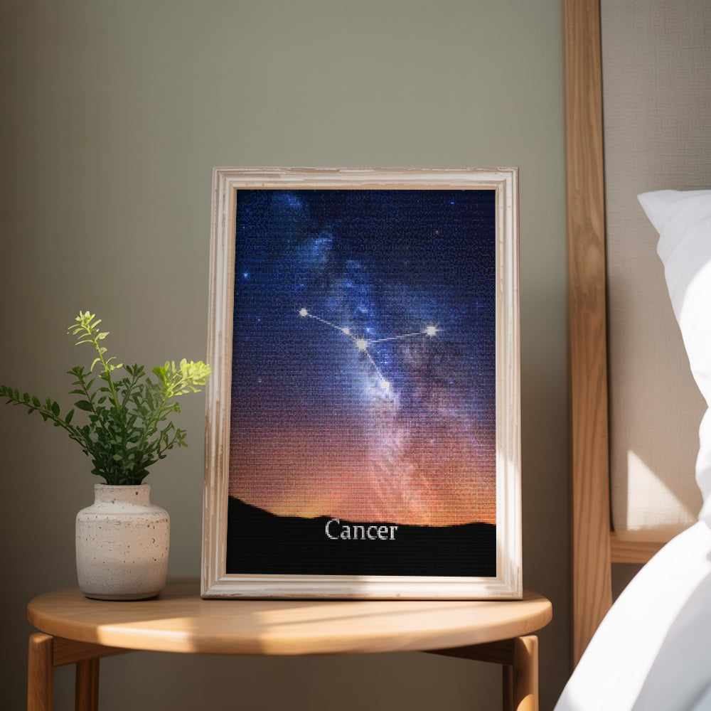 Diamond Painting - Sterrenbeeld - Kreeft