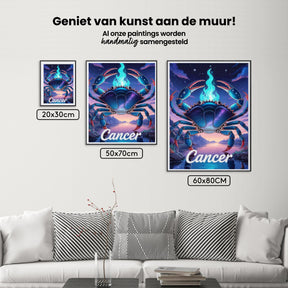 Diamond Painting - Sterrenbeeld - Kreeft