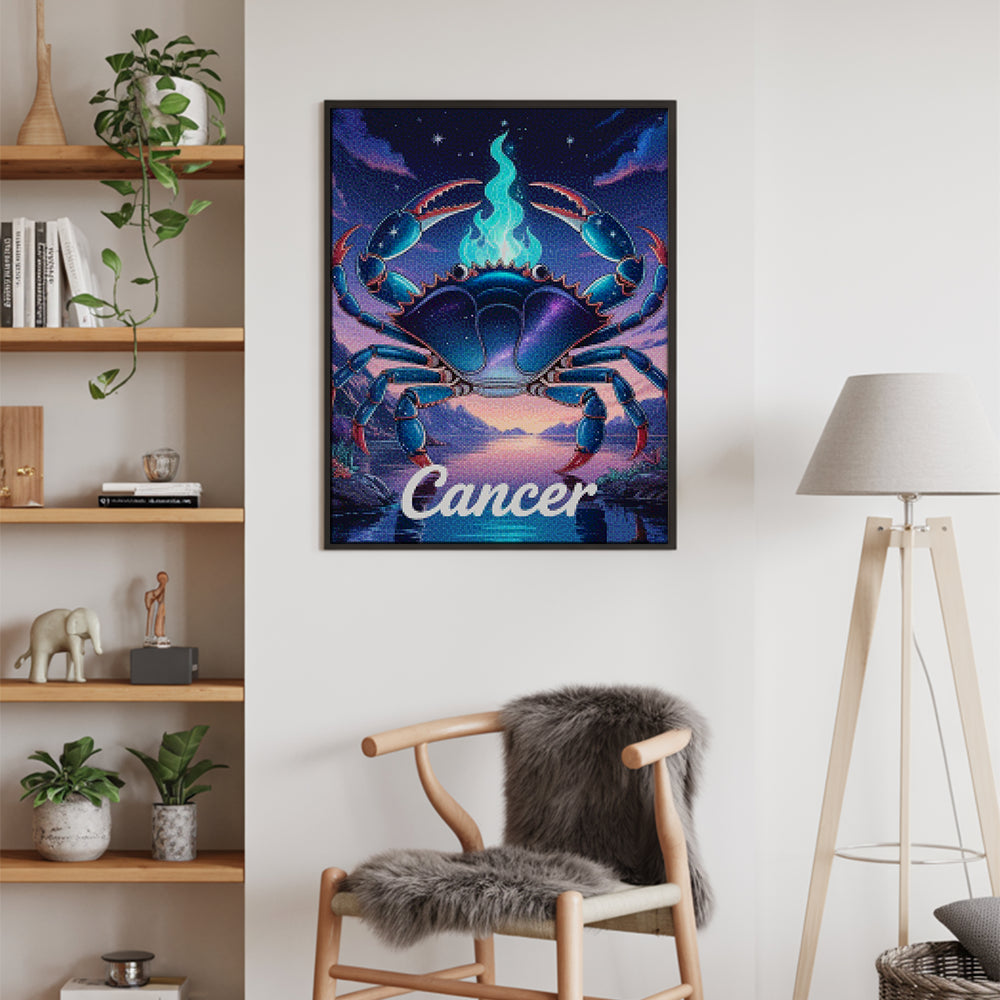 Diamond Painting - Sterrenbeeld - Kreeft