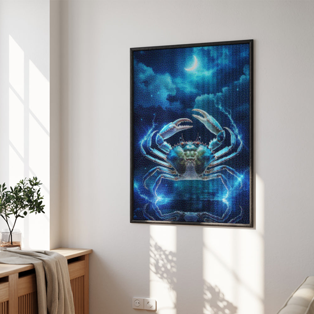 Diamond Painting - Sterrenbeeld - Kreeft