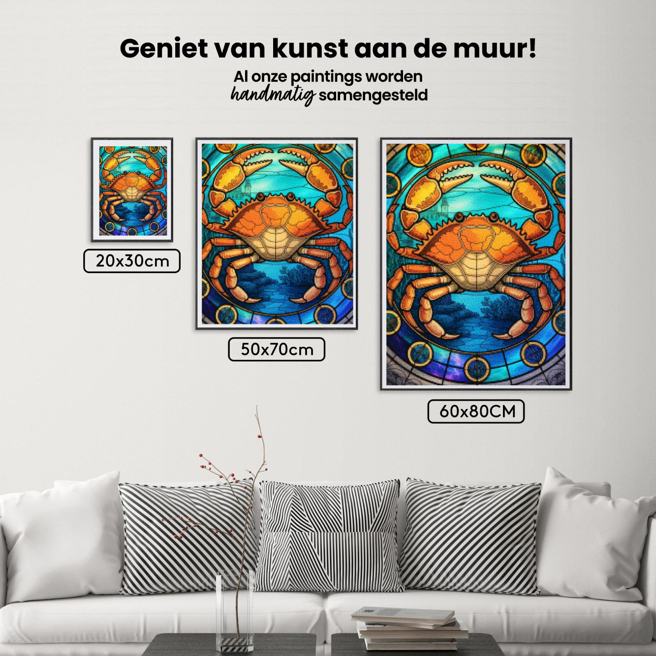 Diamond Painting - Sterrenbeeld - Kreeft