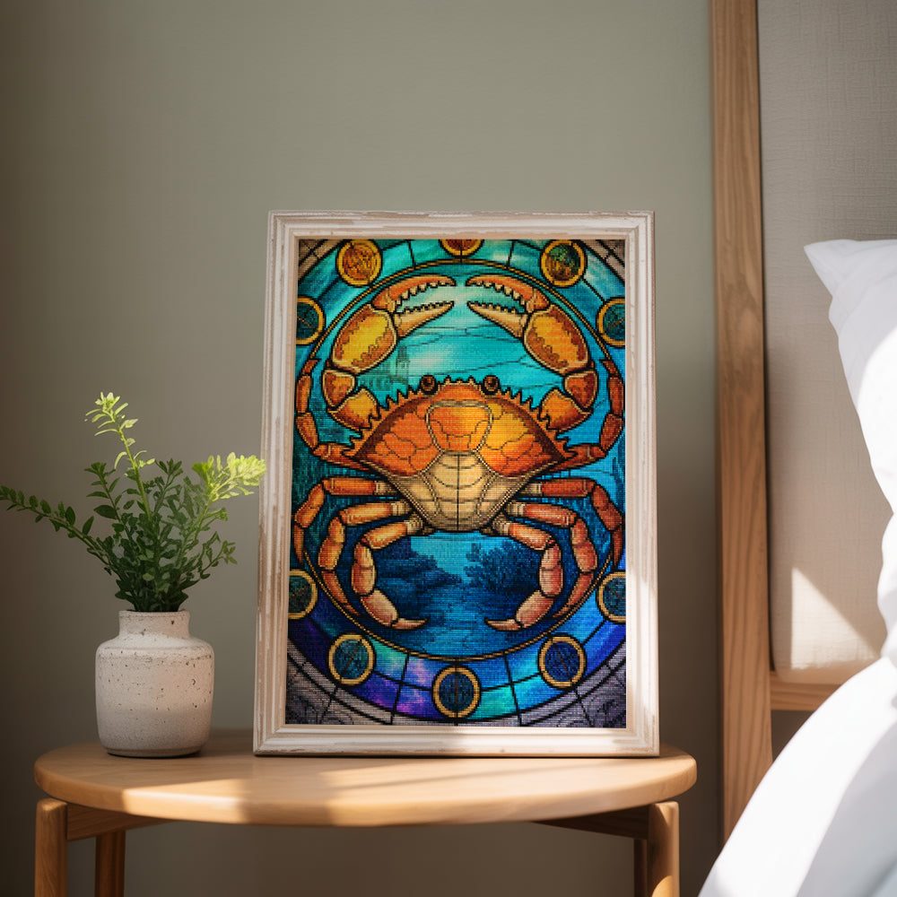 Diamond Painting - Sterrenbeeld - Kreeft