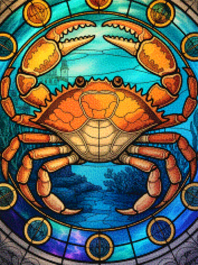 Diamond Painting - Sterrenbeeld - Kreeft