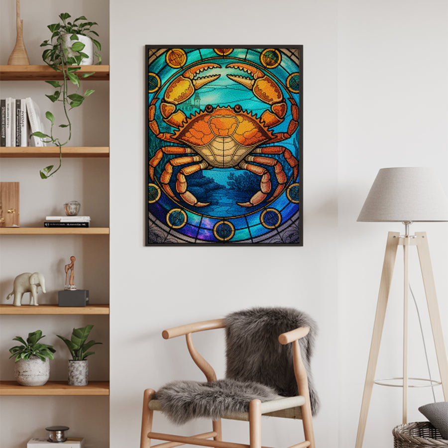 Diamond Painting - Sterrenbeeld - Kreeft