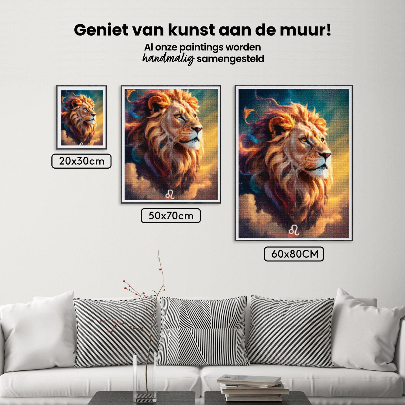 Diamond Painting - Sterrenbeeld - Leeuw