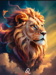 Diamond Painting - Sterrenbeeld - Leeuw