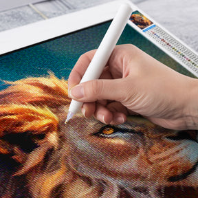 Diamond Painting - Sterrenbeeld - Leeuw