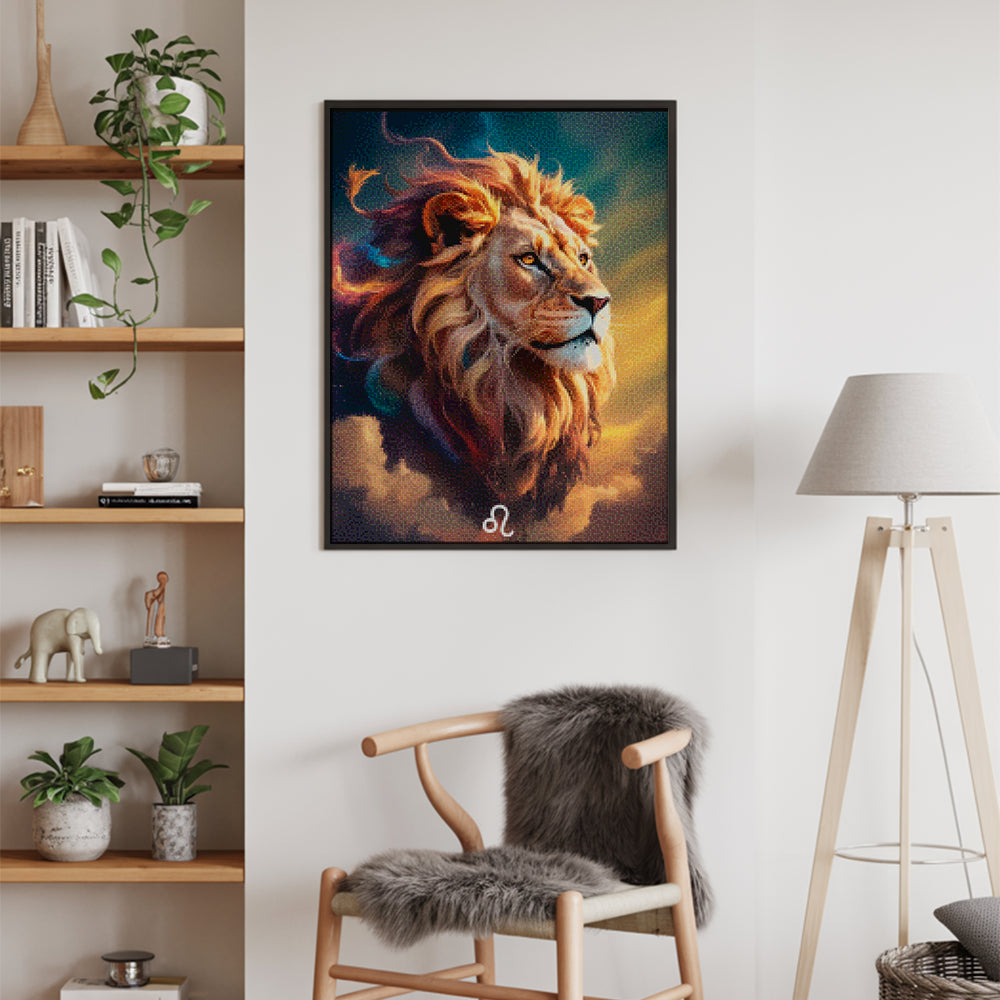 Diamond Painting - Sterrenbeeld - Leeuw