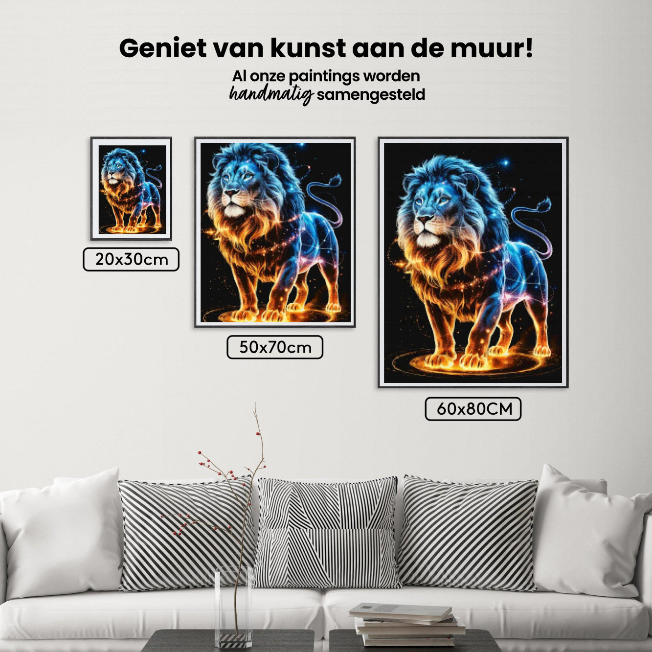 Diamond Painting - Sterrenbeeld - Leeuw