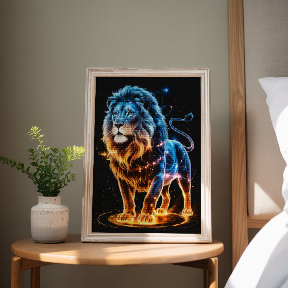 Diamond Painting - Sterrenbeeld - Leeuw