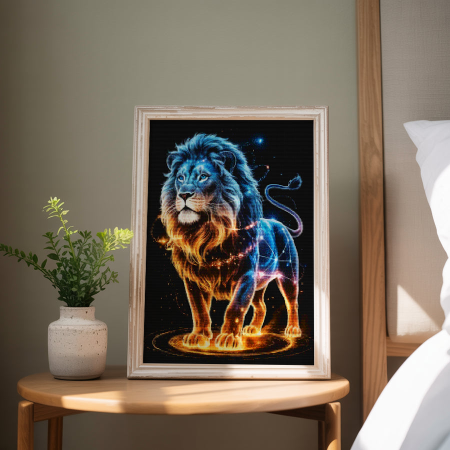 Diamond Painting - Sterrenbeeld - Leeuw