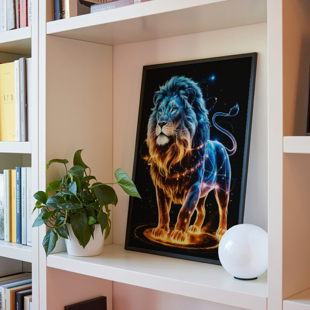 Diamond Painting - Sterrenbeeld - Leeuw