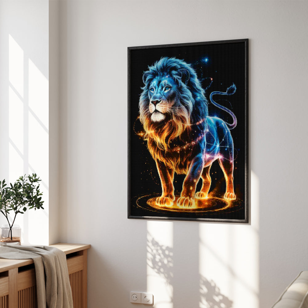 Diamond Painting - Sterrenbeeld - Leeuw