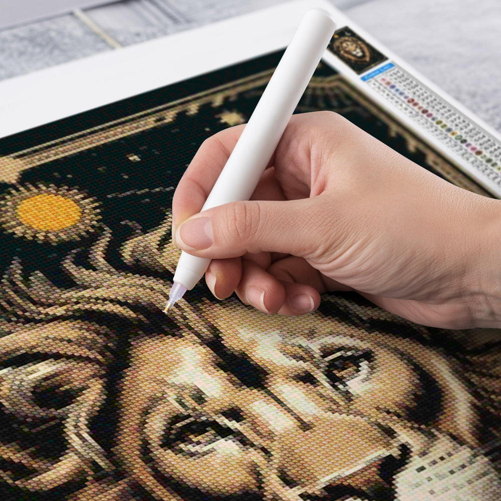 Diamond Painting - Sterrenbeeld - Leeuw
