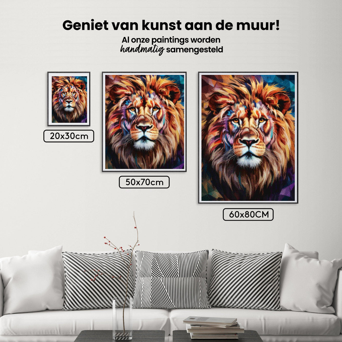 Diamond Painting - Sterrenbeeld - Leeuw