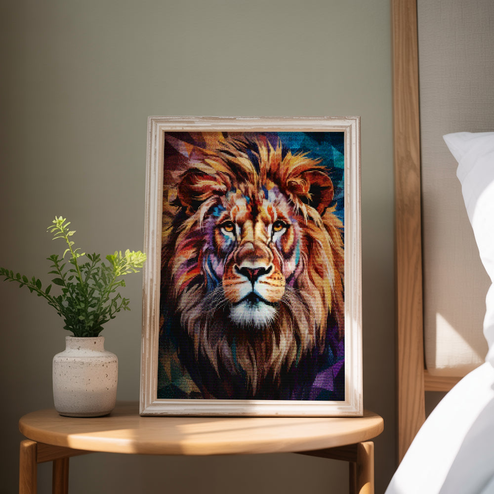 Diamond Painting - Sterrenbeeld - Leeuw