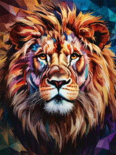 Diamond Painting - Sterrenbeeld - Leeuw