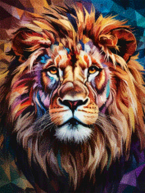 Diamond Painting - Sterrenbeeld - Leeuw