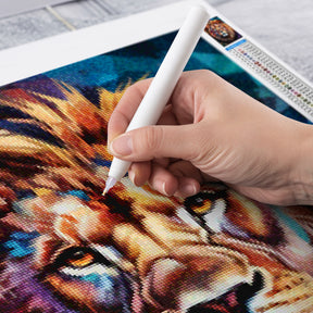 Diamond Painting - Sterrenbeeld - Leeuw