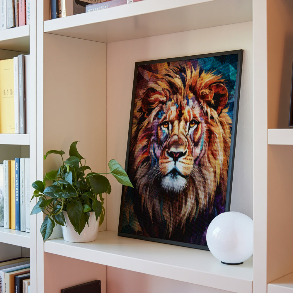 Diamond Painting - Sterrenbeeld - Leeuw