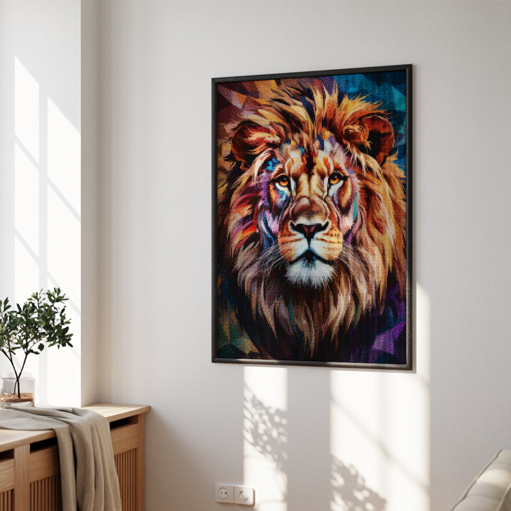 Diamond Painting - Sterrenbeeld - Leeuw