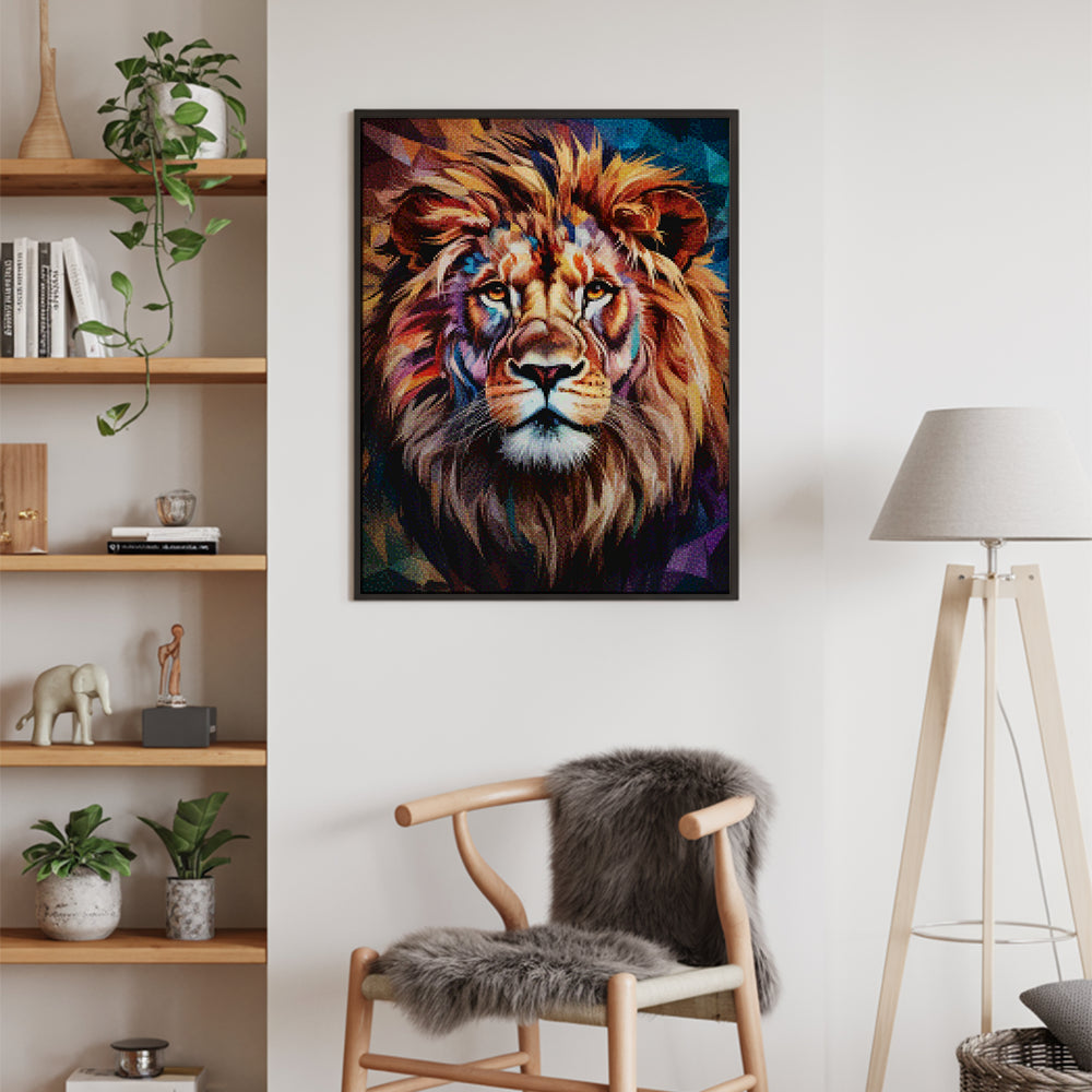 Diamond Painting - Sterrenbeeld - Leeuw