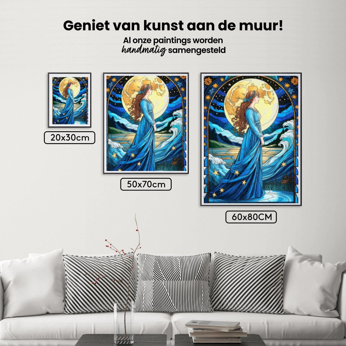 Diamond Painting - Sterrenbeeld - Maagd