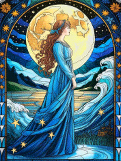 Diamond Painting - Sterrenbeeld - Maagd