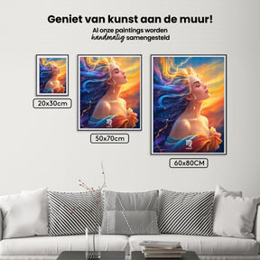 Diamond Painting - Sterrenbeeld - Maagd