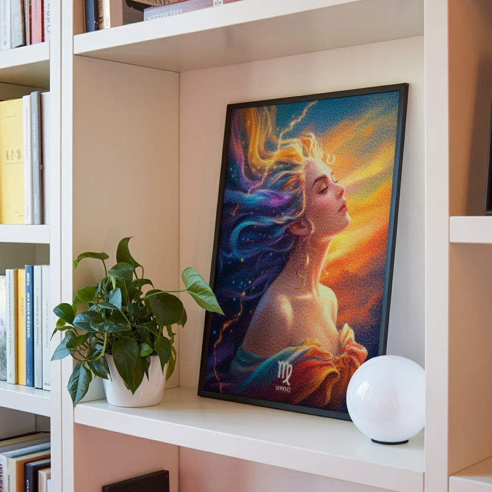 Diamond Painting - Sterrenbeeld - Maagd