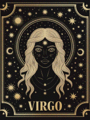 Diamond Painting - Sterrenbeeld - Maagd