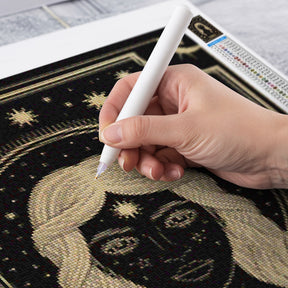 Diamond Painting - Sterrenbeeld - Maagd