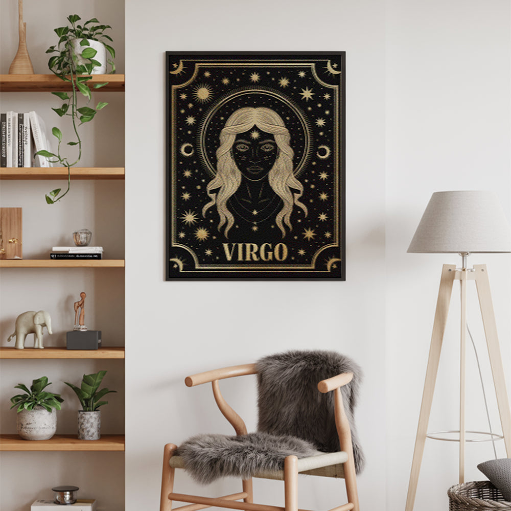 Diamond Painting - Sterrenbeeld - Maagd