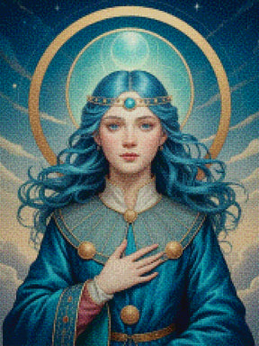 Diamond Painting - Sterrenbeeld - Maagd