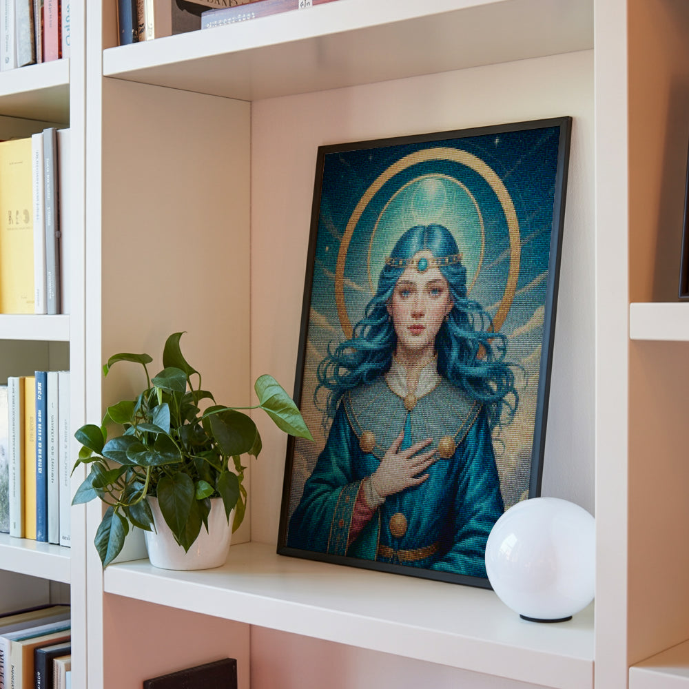 Diamond Painting - Sterrenbeeld - Maagd