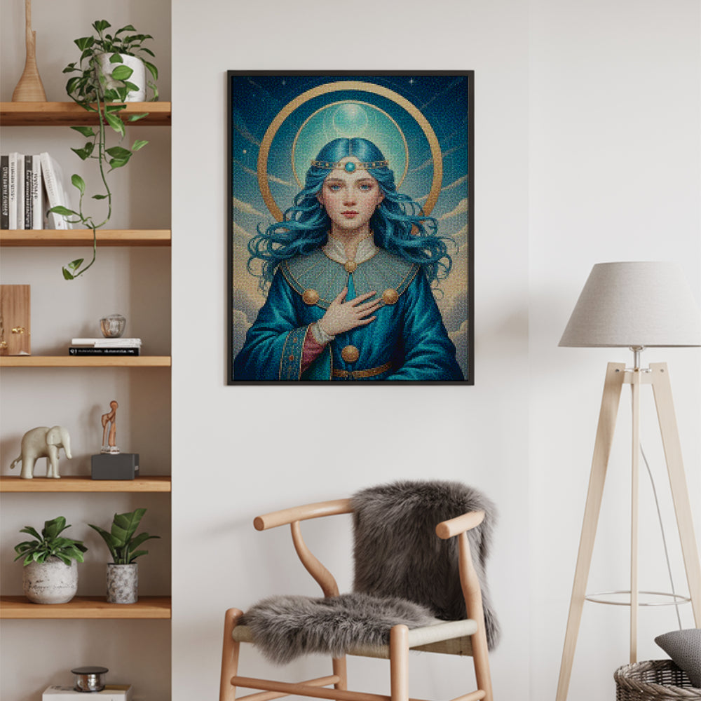 Diamond Painting - Sterrenbeeld - Maagd