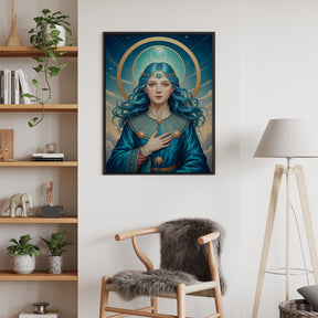 Diamond Painting - Sterrenbeeld - Maagd