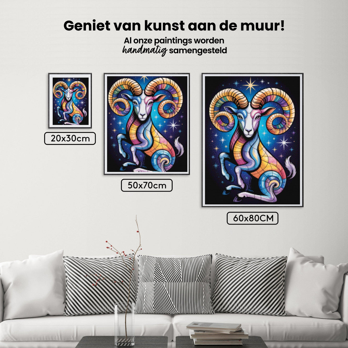 Diamond Painting - Sterrenbeeld - Ram