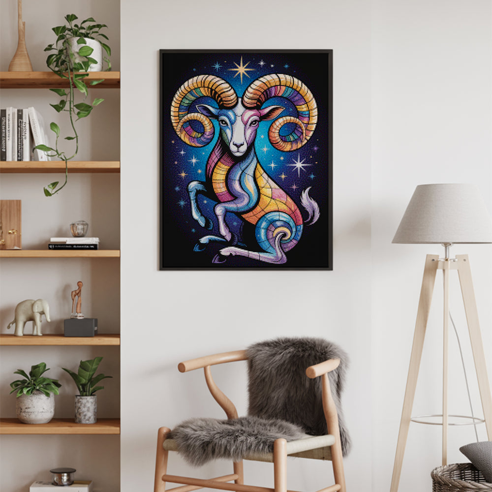 Diamond Painting - Sterrenbeeld - Ram
