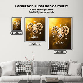 Diamond Painting - Sterrenbeeld - Ram