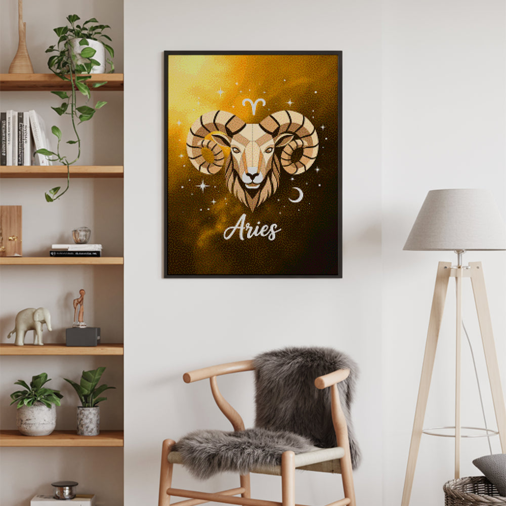 Diamond Painting - Sterrenbeeld - Ram