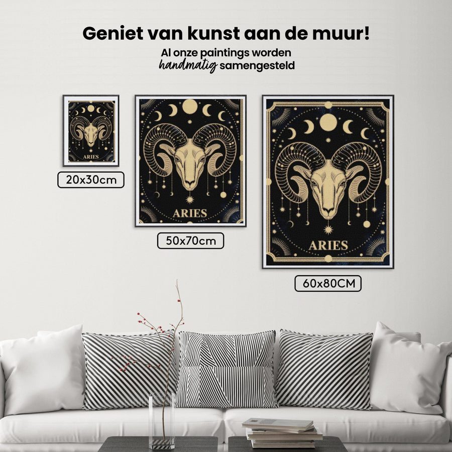 Diamond Painting - Sterrenbeeld - Ram