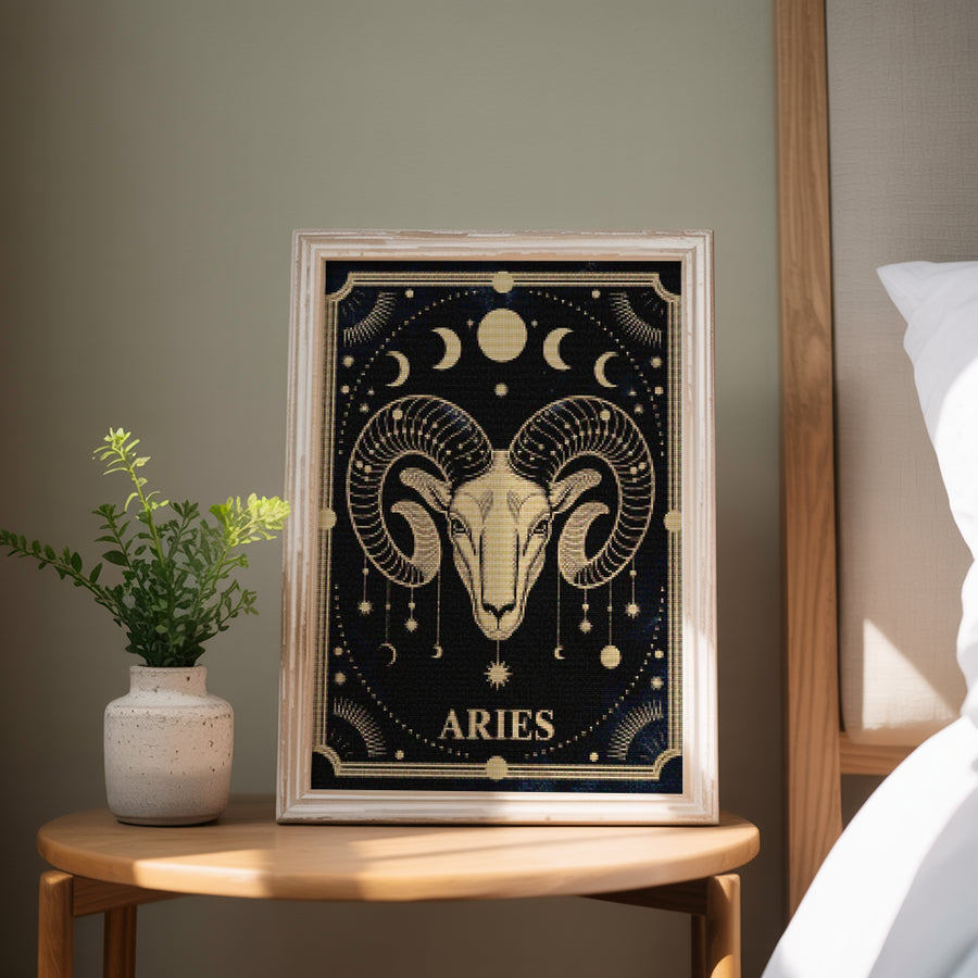 Diamond Painting - Sterrenbeeld - Ram