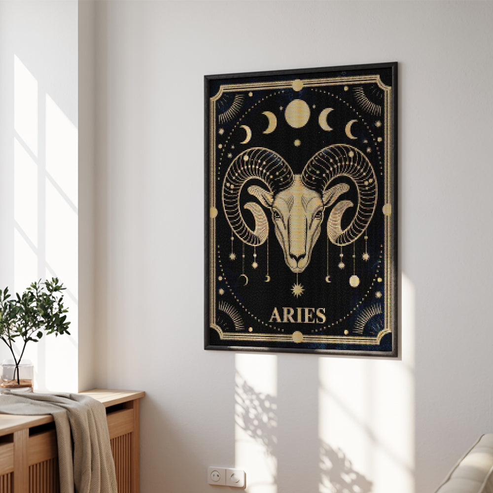 Diamond Painting - Sterrenbeeld - Ram