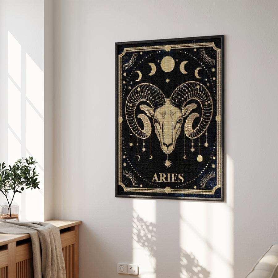 Diamond Painting - Sterrenbeeld - Ram