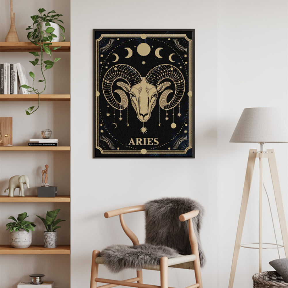Diamond Painting - Sterrenbeeld - Ram